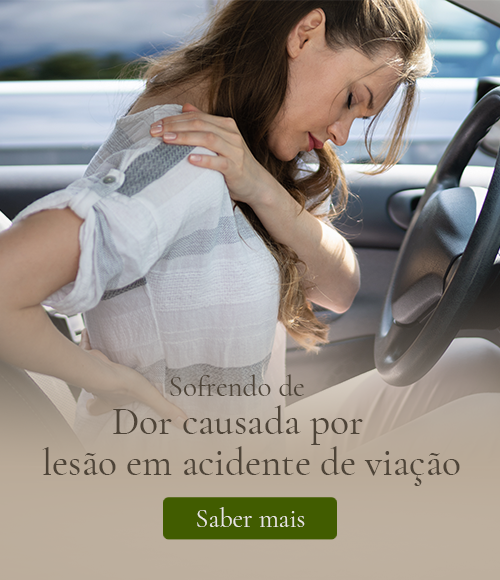 Dor causada por lesão em acidente de viação